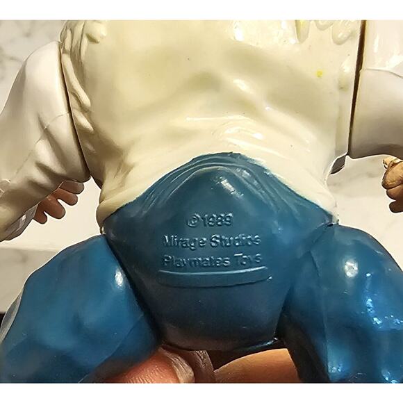 Vintage 1989 TMNT Baxter Stockman Teenage Mutant Ninja Turtles Action Figure - Picture 6 of 6